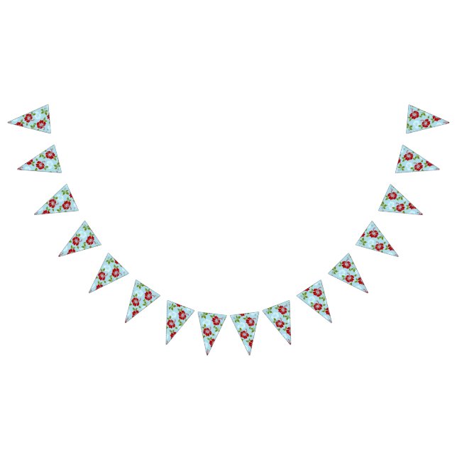 Bandeirinha Impressão havaiano (Todos)