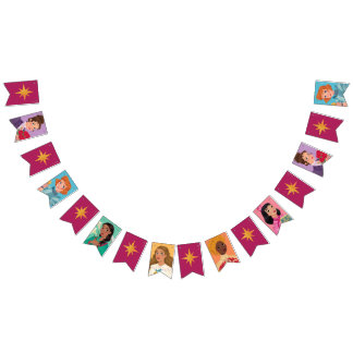 Bandeirinha Impressões da faixa do Heaven™ Party