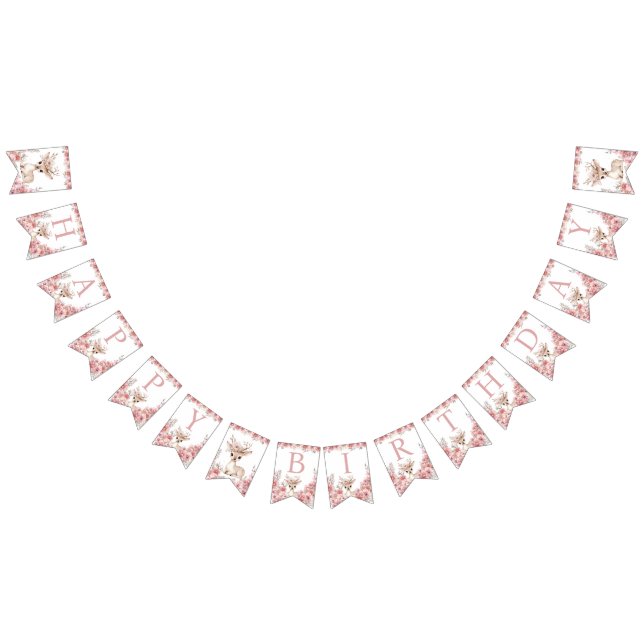 Bandeirinha Isn’t She One Deerful Birthday Bunting (Todos)