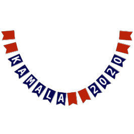 Bandeirinha Kamala Harris 2020 Presidente Democrat Blue