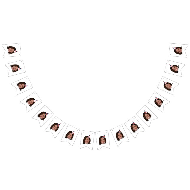 Bandeirinha Kamala Harris Birthday (Todos)