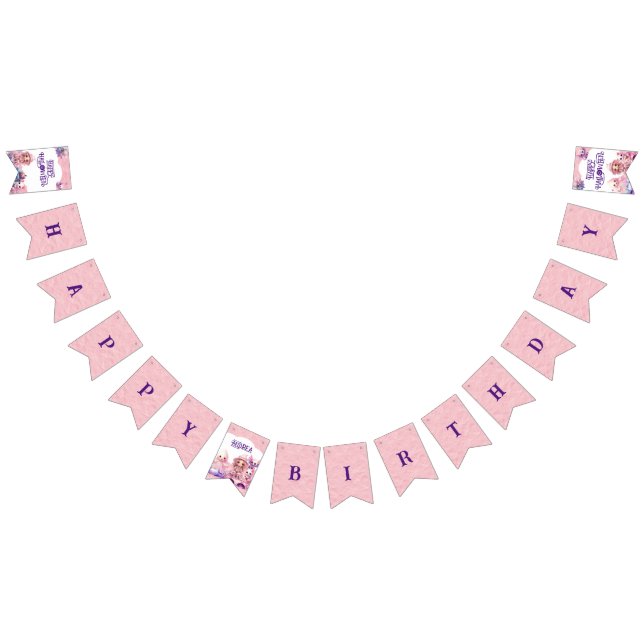 Bandeirinha Kawaii Cute Pink Halloween (Todos)