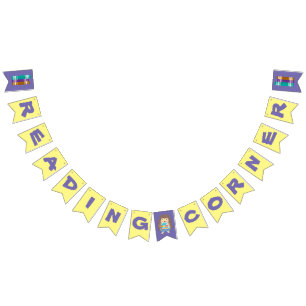 Bandeirinha Leitura da faixa de sinalizador de Bunting do Cant