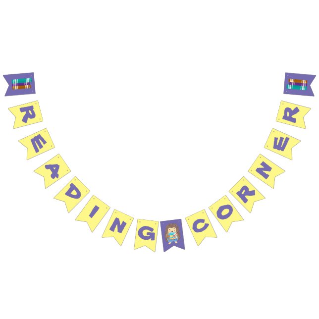 Bandeirinha Leitura do Sinalizador de Bunting do Canto com our (Todos)