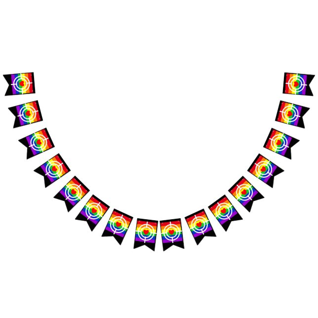 Bandeirinha #LGBT #love #orgulde #gay #liberdade #parada (Todos)