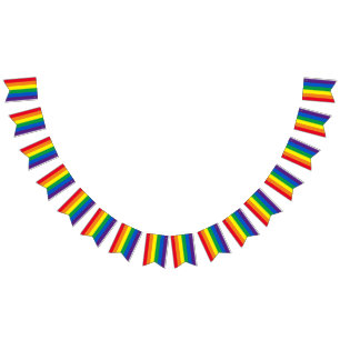 Bandeirinha Lgbt orgulho gay original do arco-íris