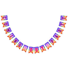 Bandeirinha LGBTQIA - Orgulho gay | Parte de saída