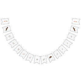 Bandeirinha Licenciação Personalizada das Flores de Rosa Elega