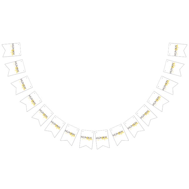 Bandeirinha Linha de vida dos direitos humanos (Todos)