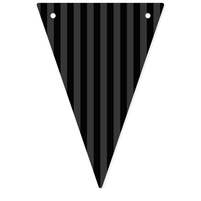 Bandeirinha Listras Verticais Preto e Fumaça Elagnat (Primeira Bandeira)