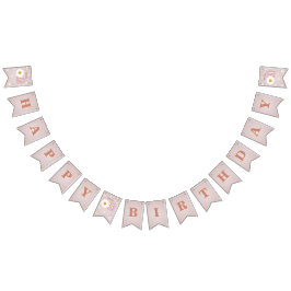 Bandeirinha Little Miss Onederful 1st Birthday