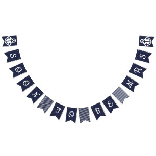 Bandeirinha Logo para ser Sra. Náutico Estamenha