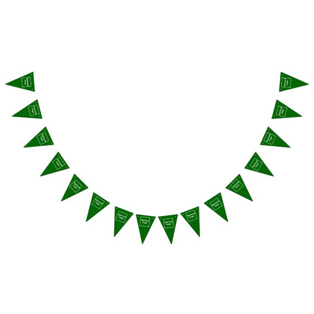 Bandeirinha Logotipo comercial na faixa de Bunting do Triângul (Todos)