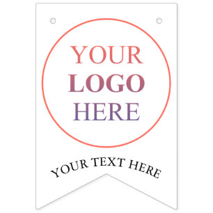 Bandeirinha Logotipo de Promocional personalizado - Sem pedido