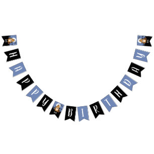 Bandeirinha Lua cheia e bastões do homem-lobo do feliz