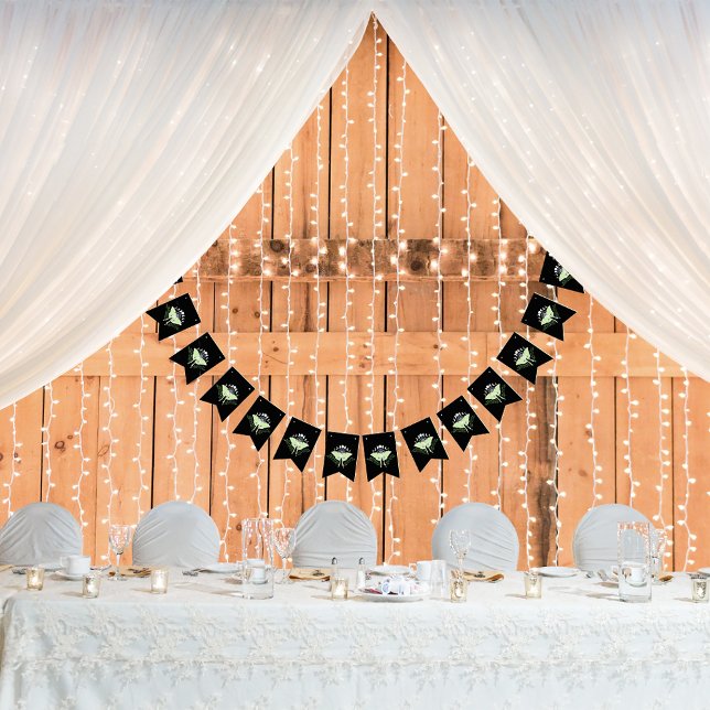 Bandeirinha Luna Moth Moon Phases (Criador carregado)