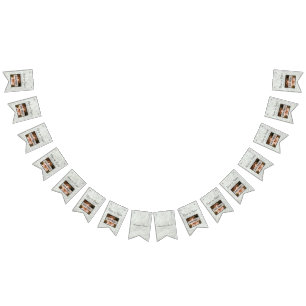 Bandeirinha Madeira de Cinza de Casamento Russo Adicione suas