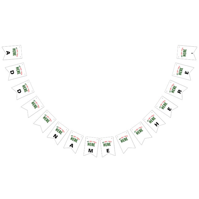 BANDEIRINHA MARCA VERIFICADA BRANCA PERSONALIZÁVEL MODERNA (Todos)