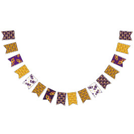 Bandeirinha Mardi Gras Mascarada Carnaval