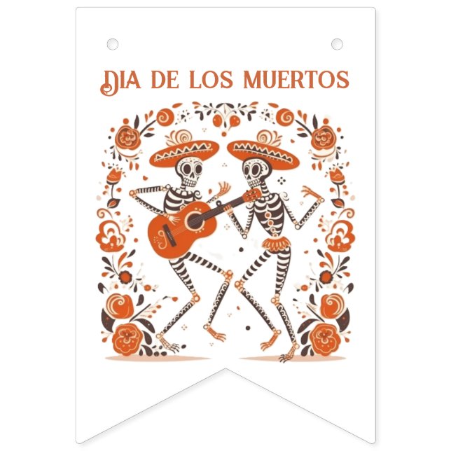 Bandeirinha Mariachi Spirits, personalizado (Primeira Bandeira)