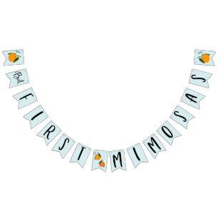 Bandeirinha Mas Primeiro Sapatos De Mimosas