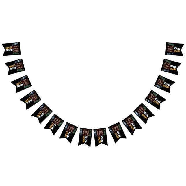 Bandeirinha matrícula enferrujada 50º aniversário (Todos)