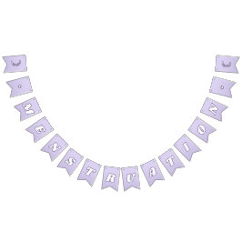 Bandeirinha Menção Lavanda Roxo-Roxo