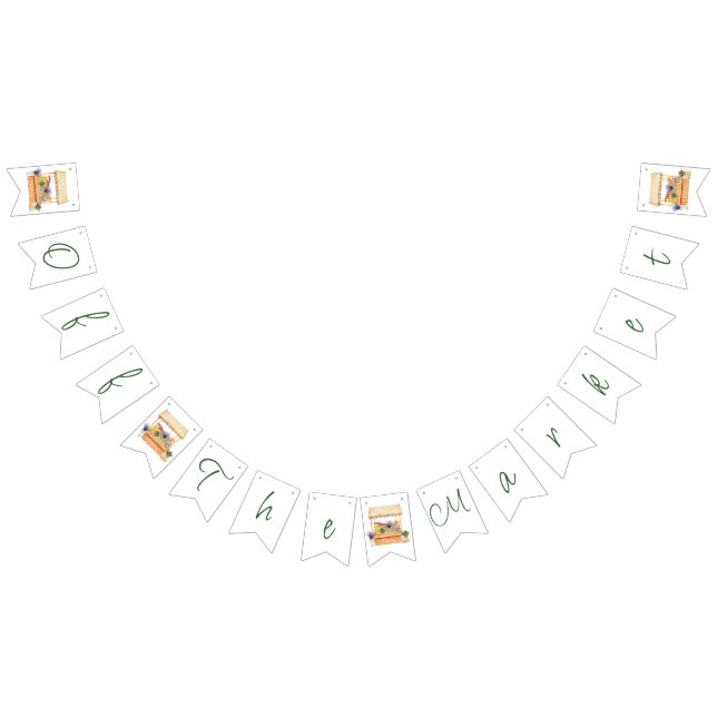 Bandeirinha Mercado de Flores de Agricultores Fora do Mercado  (Todos)