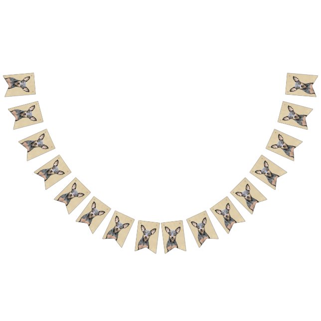 Bandeirinha Miniatura Pinscher Pintando Bela Arte Original de  (Todos)