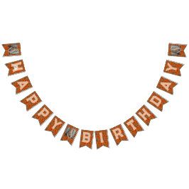 Bandeirinha Modern Custom Lilies Floral Summer Party