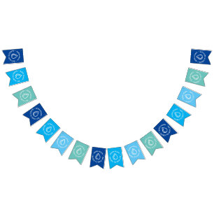 Bandeirinha Nascer Novamente Banner de Bunting Baptism