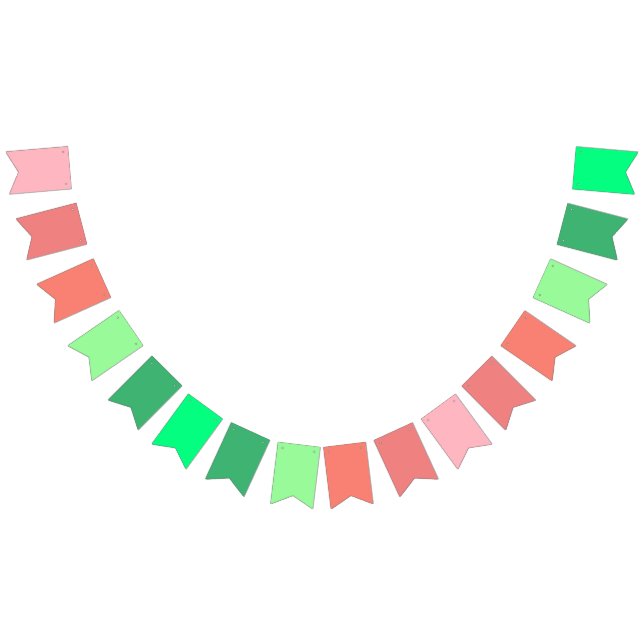 Bandeirinha Natais vintages Sinalizadores de Bunting Gradiente (Todos)