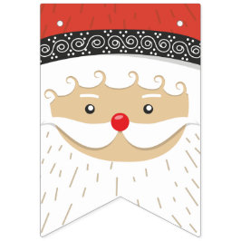 Bandeirinha Natal de Papai Noel/pai