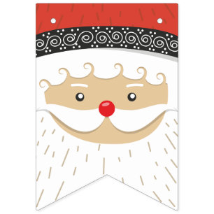 Bandeirinha Natal de Papai Noel/pai