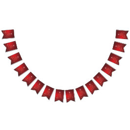 Bandeirinha natal vermelho