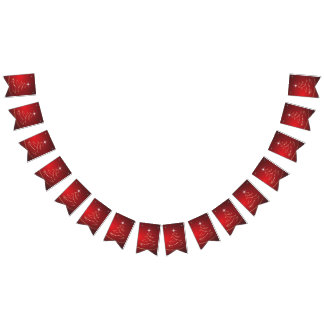 Bandeirinha natal vermelho