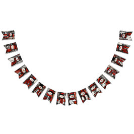 Bandeirinha Neves Vermelha, Negra e Branca