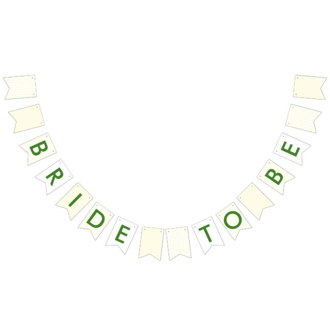 Bandeirinha Noiva A Ser Bachelorette Retro (Todos)