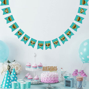 Bandeirinha Noiva Classy e Fabulosa Chá de panela Party