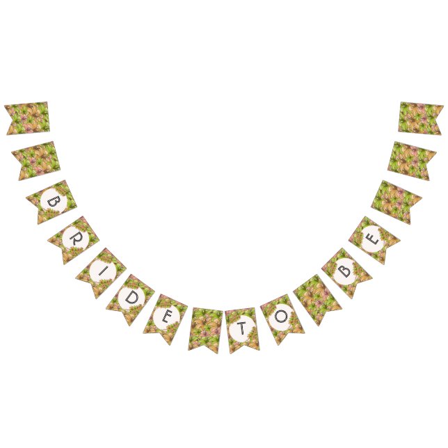 Bandeirinha Noiva para ser floral (Todos)