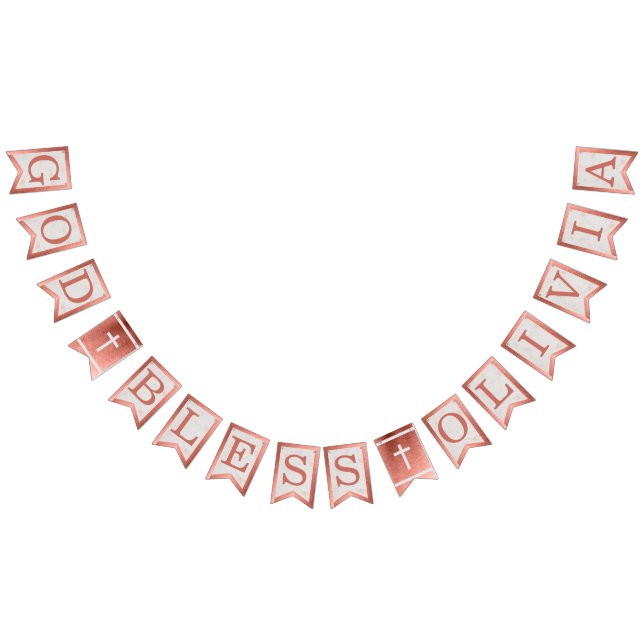 Bandeirinha Nome do deus abençoe Comunidade do Batismo Dourado (Todos)