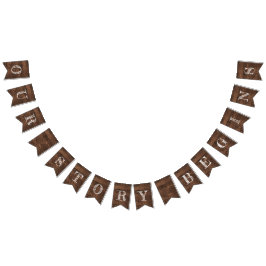 Bandeirinha Nossa História Começa Casamento De Madeira Do Barã