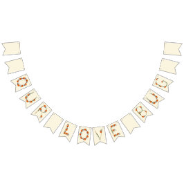 Bandeirinha Nosso Inseto de Amor Banner de aniversário Ladybug