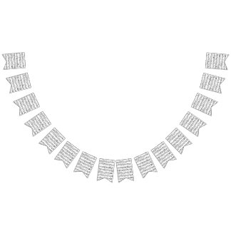 Bandeirinha Notas de Música de Folha