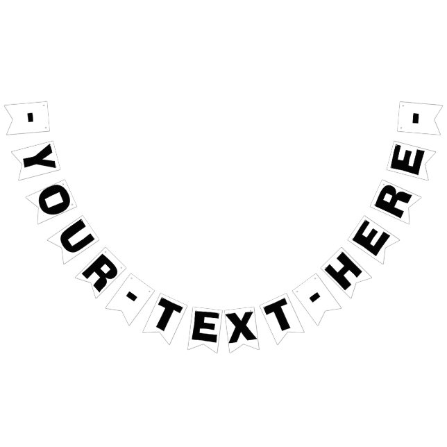 Bandeirinha NOVO! Bunting de Banner de Partido - 16 Sinalizado (Todos)