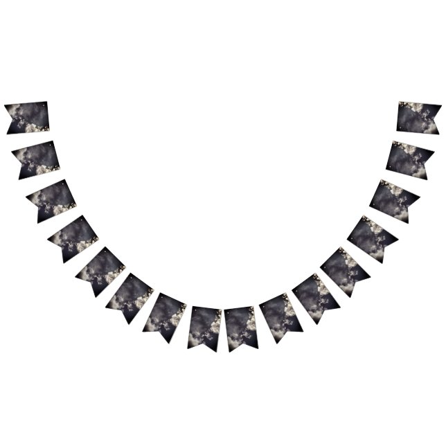 Bandeirinha Nuvens de metal (Todos)