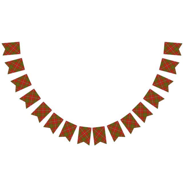 Bandeirinha O clã escocês faz feno o Tartan (Todos)