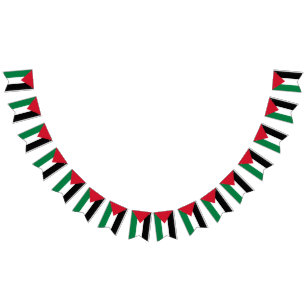 Bandeirinha oficialmente pavilhão do Estado da Palestina