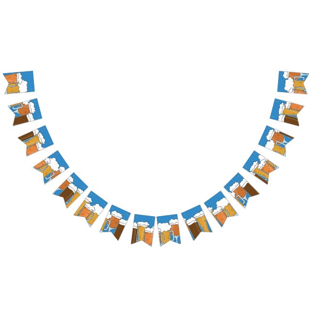 Bandeirinha Oktoberfest Beerfest. Coleção de Cerveja. (Todos)