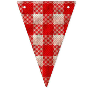 Bandeirinha Olhar Checkered de serapilheira do teste padrão d